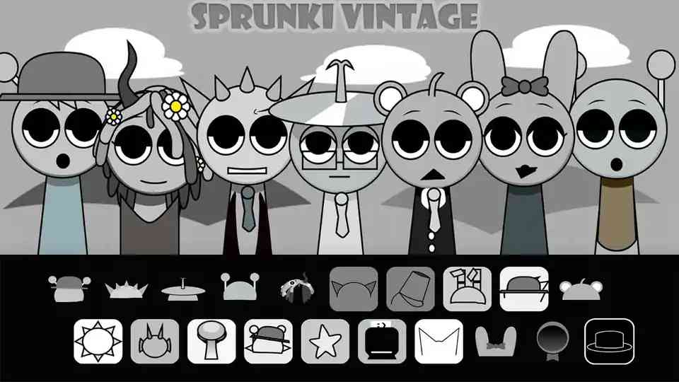 Sprunki Vintage Times