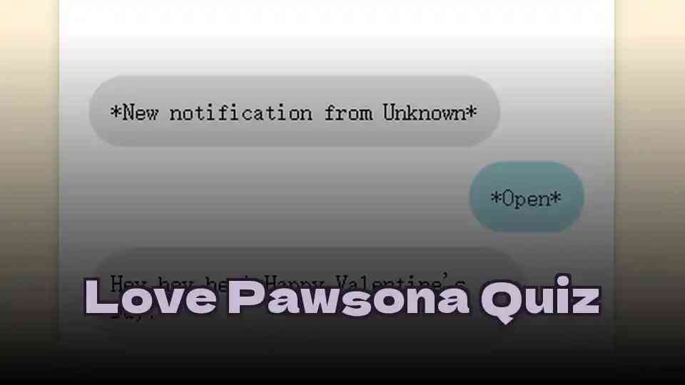 Love Pawsona Quiz