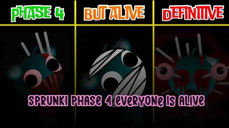 Sprunki Phase 4 Everyone is Alive