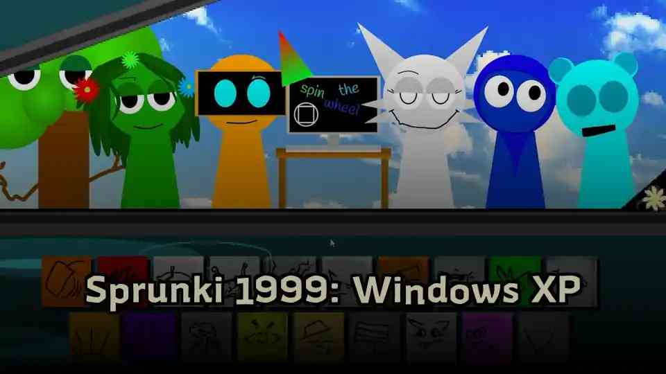 Sprunki 1999: Windows XP