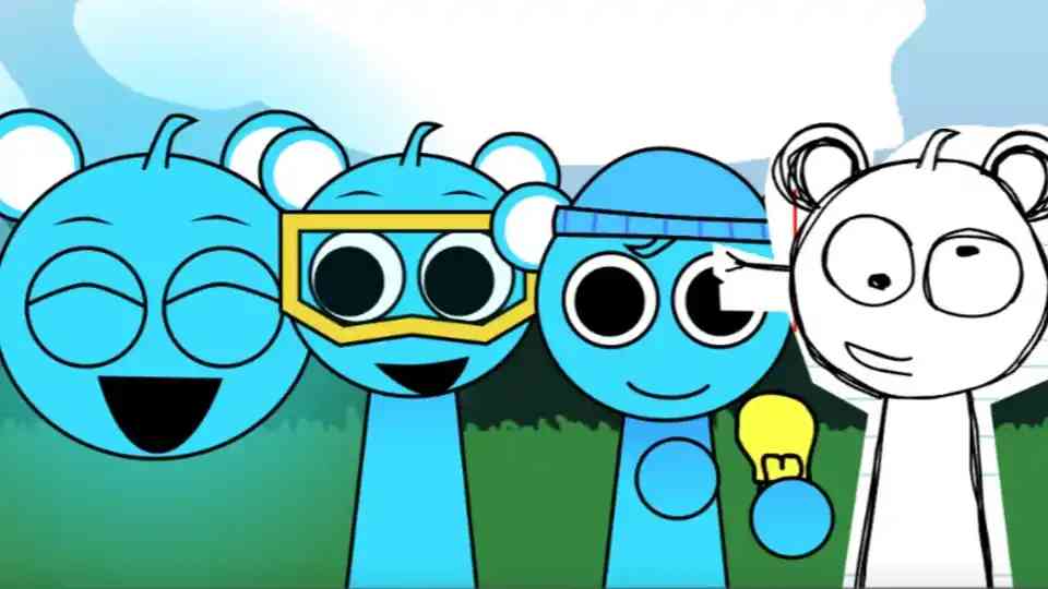 Sprunki Retake But Everyone Sky