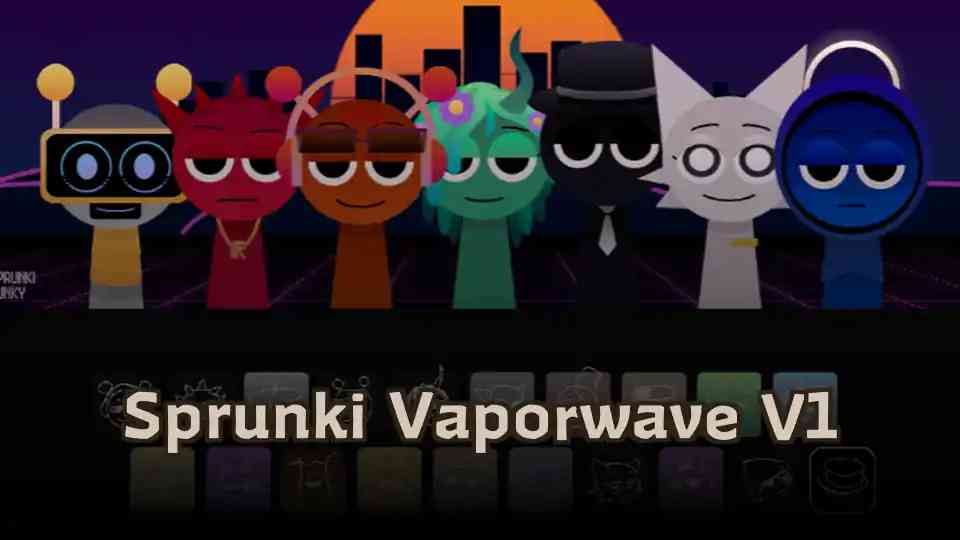 Sprunki Vaporwave V1
