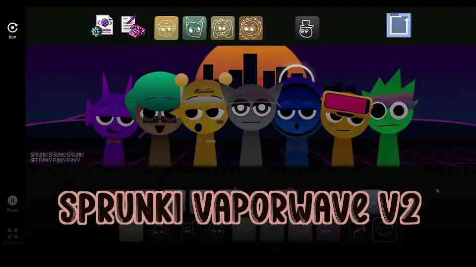 Sprunki Vaporwave V2