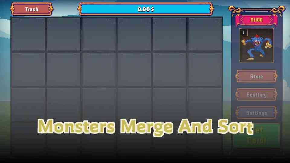 Monsters Merge And Sort