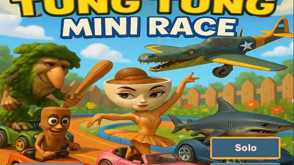 Italian Brainrot Tung Tung Mini Race