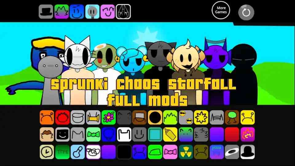 Sprunki Chaos Starfall