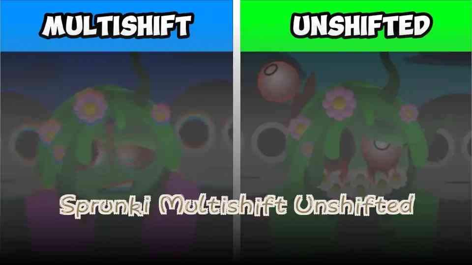 Sprunki Multishift Unshifted