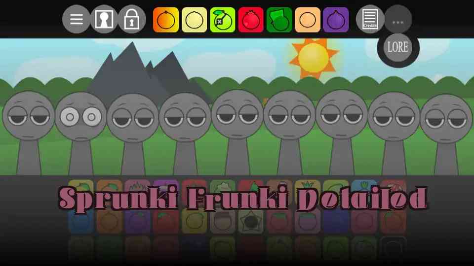 Sprunki Frunki Detailed