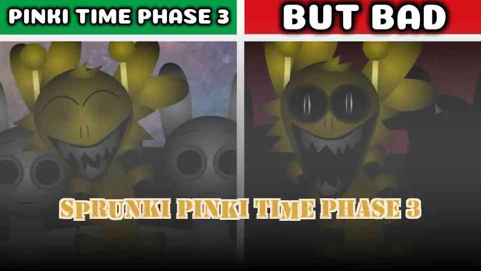 Sprunki Pinki Time Phase 3