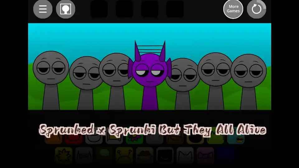 Sprunked x Sprunki But They All Alive