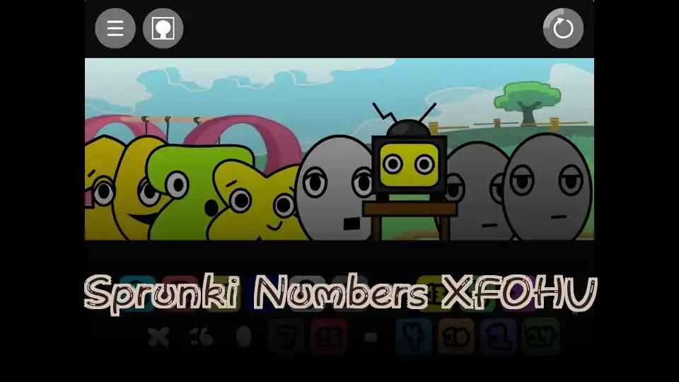 Sprunki Numbers XFOHV