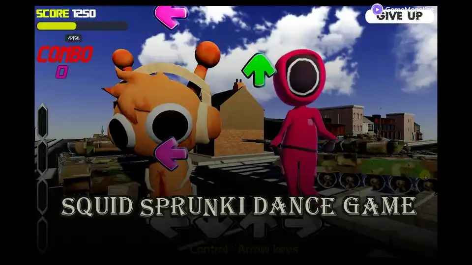 Squid Sprunki Dance Game