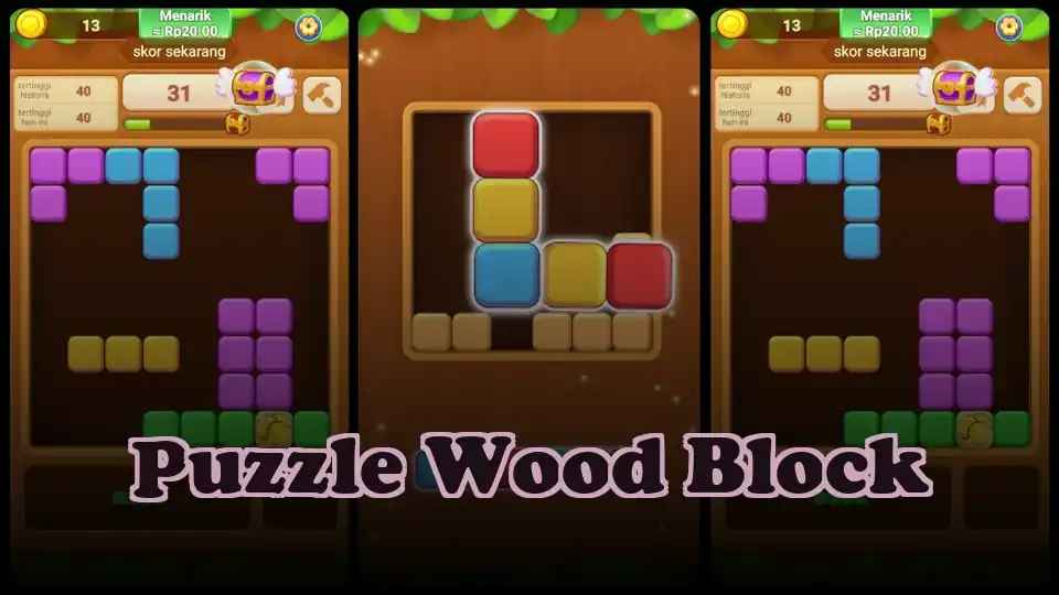 Puzzle Wood Block