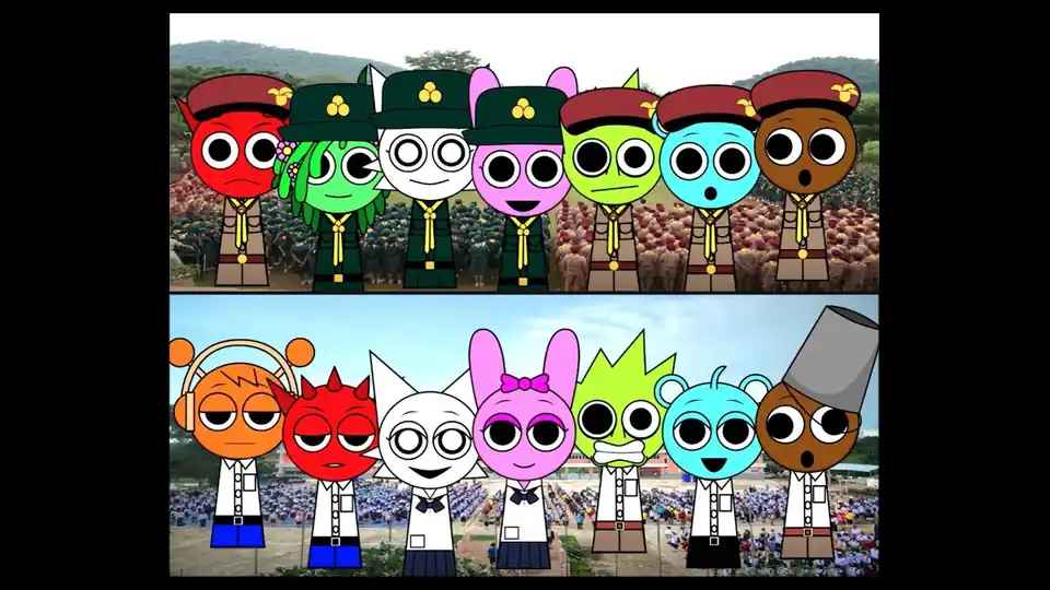 Sprunki but Back to School Thailand