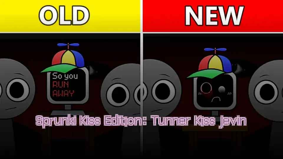 Sprunki Kiss Edition: Tunner Kiss Jevin