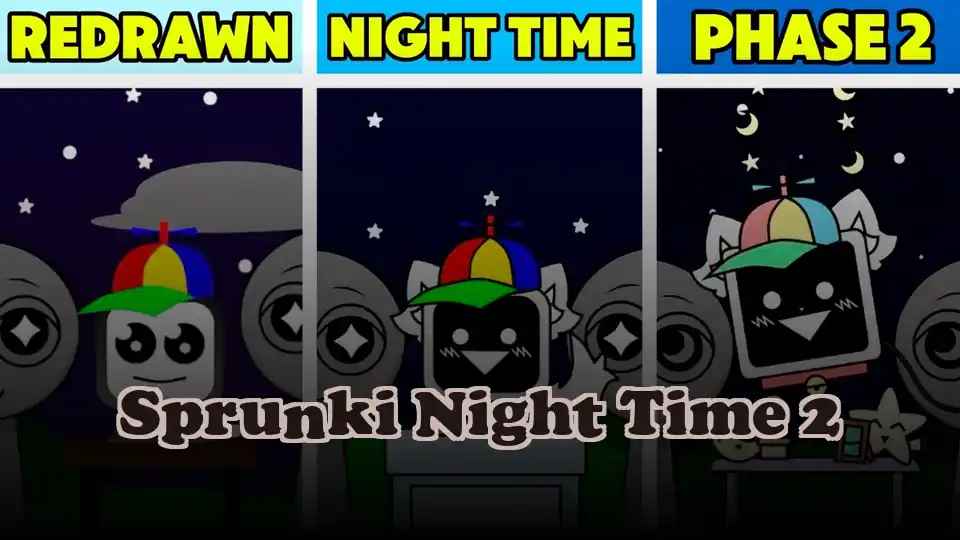 Sprunki Night Time 2