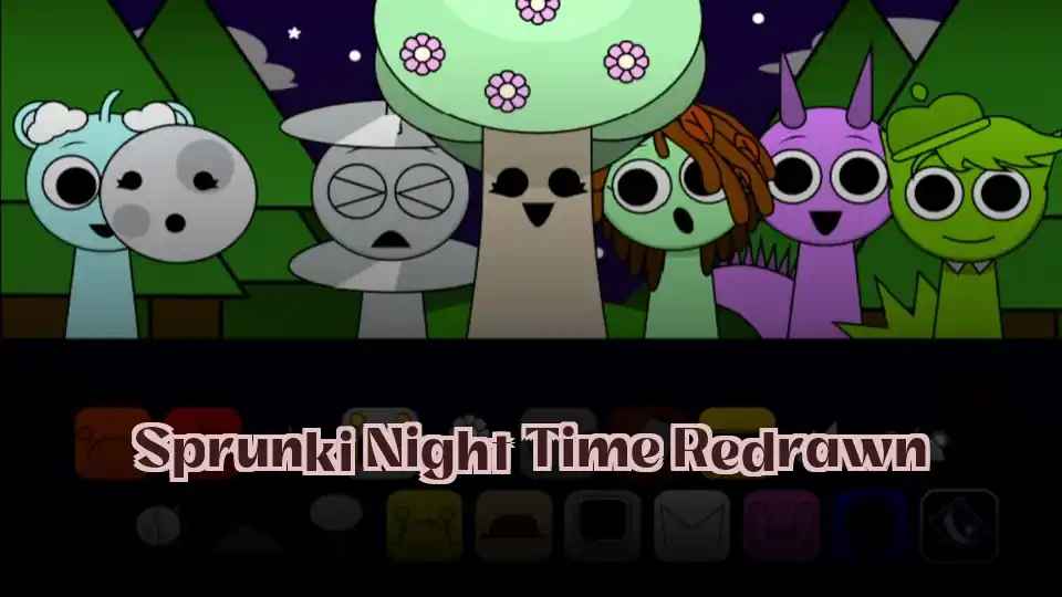 Sprunki Night Time Redrawn