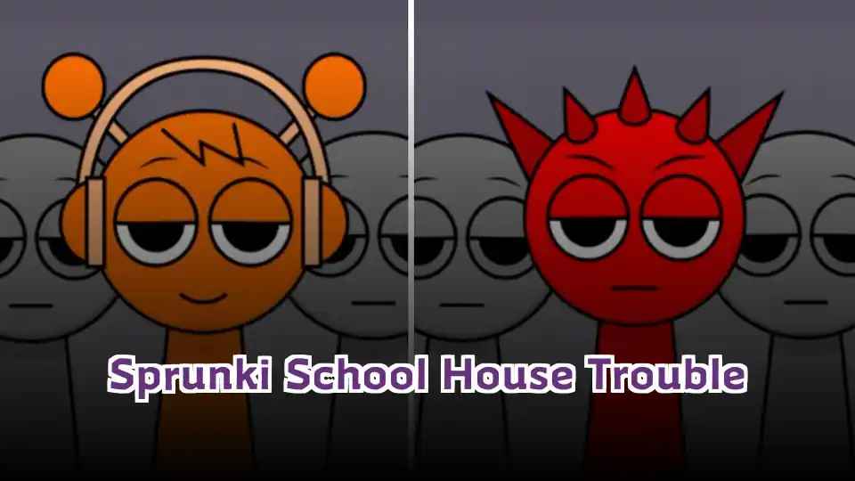 Sprunki School House Trouble