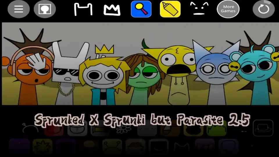 Sprunked X Sprunki but Parasite 2.5