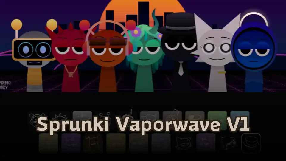 Sprunki Vaporwave V1