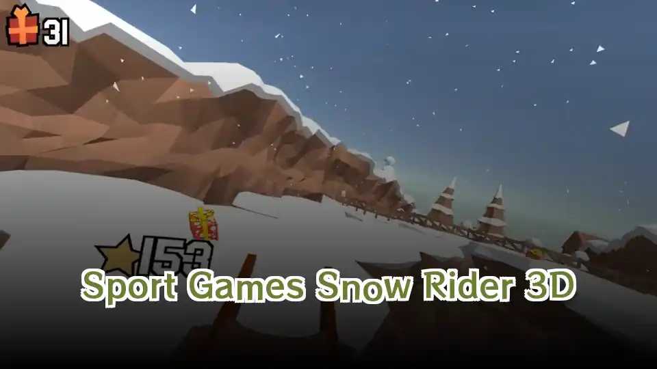 Sport Games Snow Rider 3D