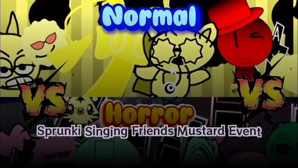 Sprunki Singing Friends Mustard Event