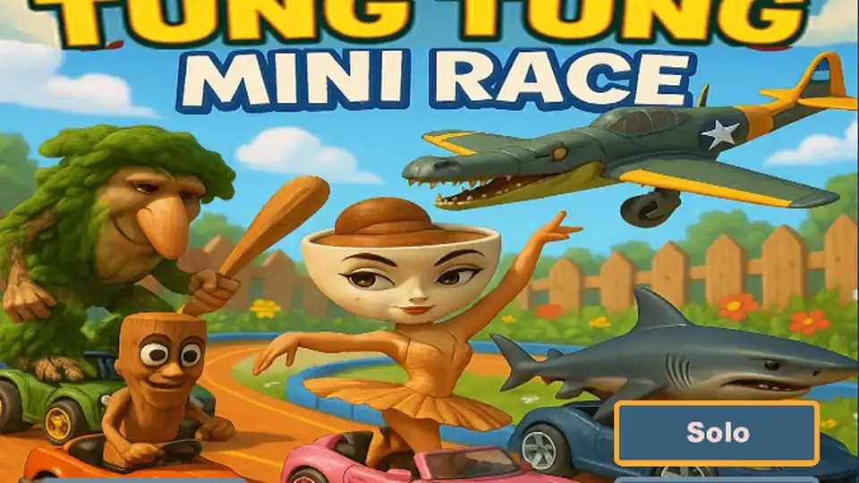 Italian Brainrot Tung Tung Mini Race