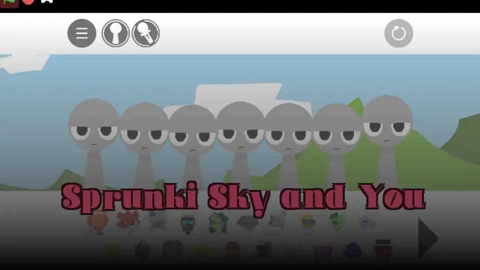 Sprunki Sky and You