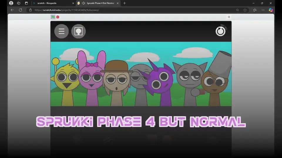 Sprunki Phase 4 But Normal