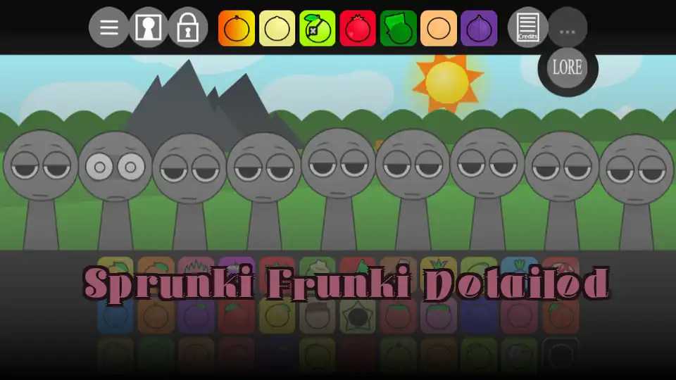 Sprunki Frunki Detailed