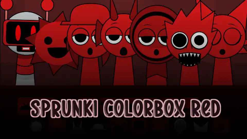 Sprunki Colorbox Red