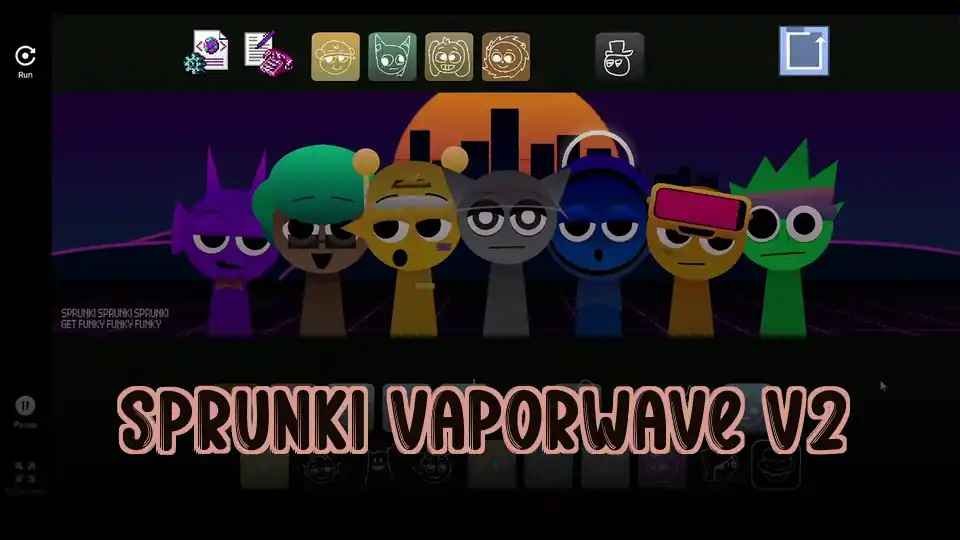 Sprunki Vaporwave V2